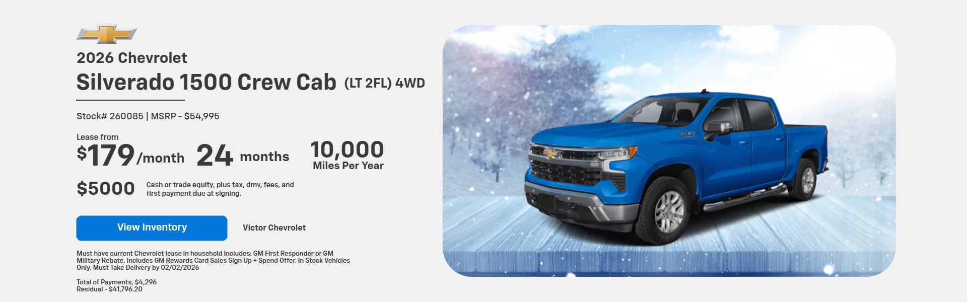 2026 Chevrolet Silverado 1500