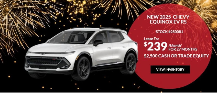 NEW 2025 CHEVY EQUINOX EV RS